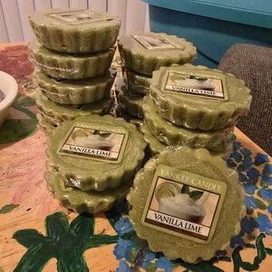 Yankee Candle Wax Melts VANILLA LIME (set of 16)
